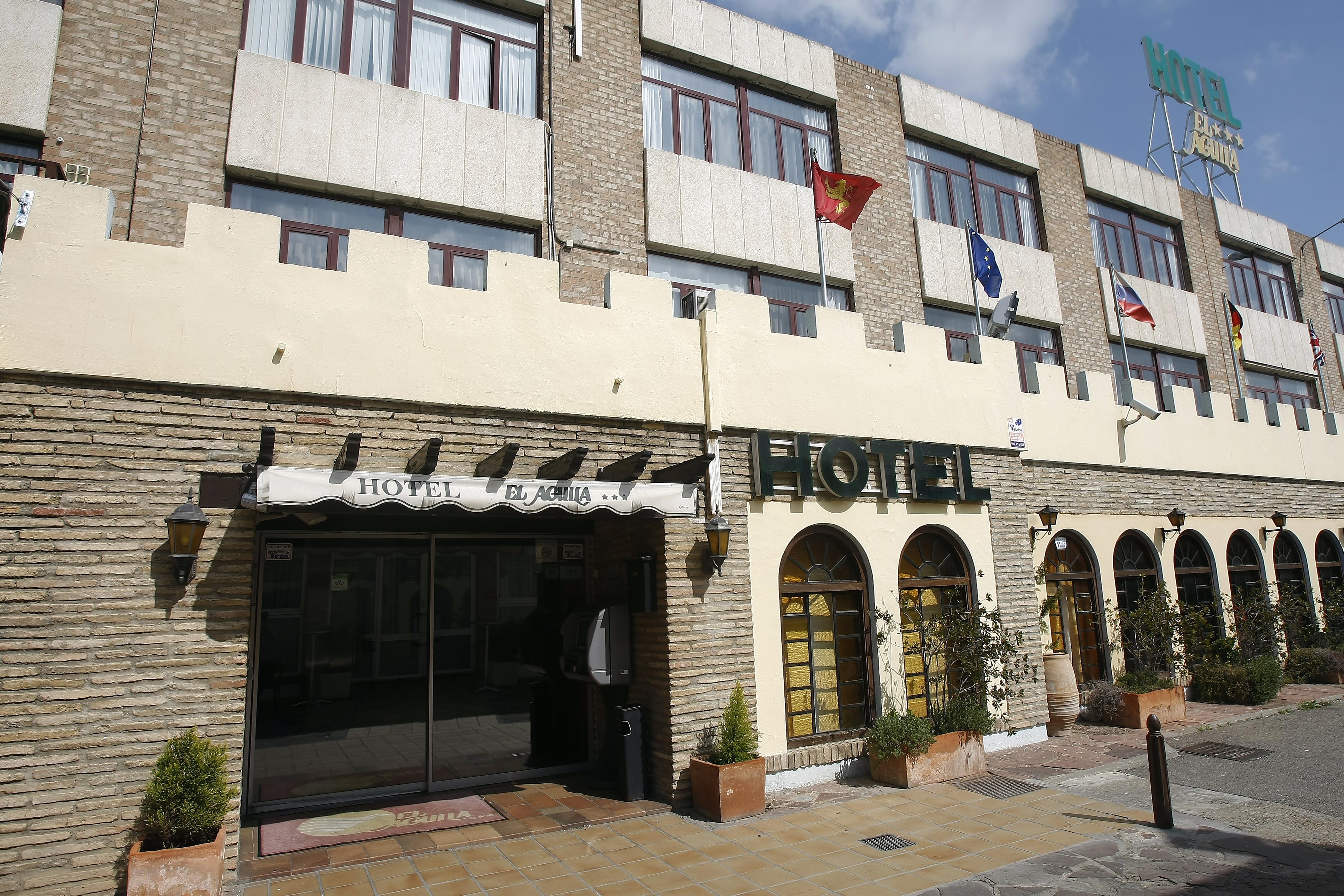 Hotel El Aguila Utebo Exterior foto